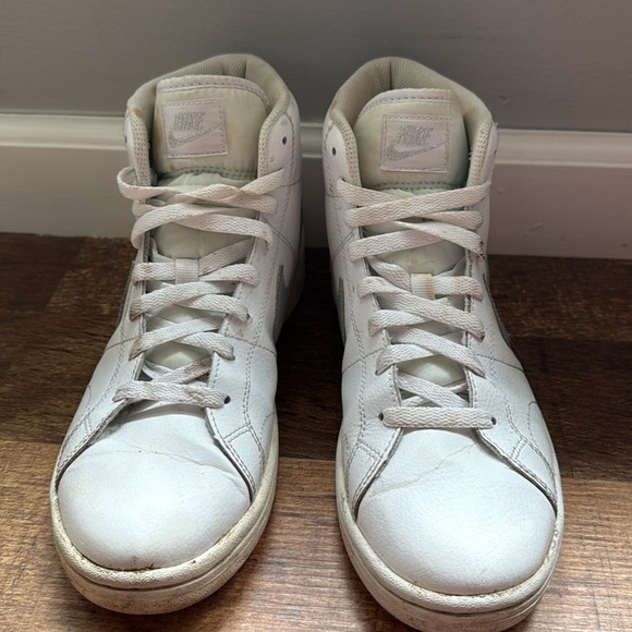 Nike Court Royale 2 Mid White & Gray Women’s size 10 - Picture 6 of 10